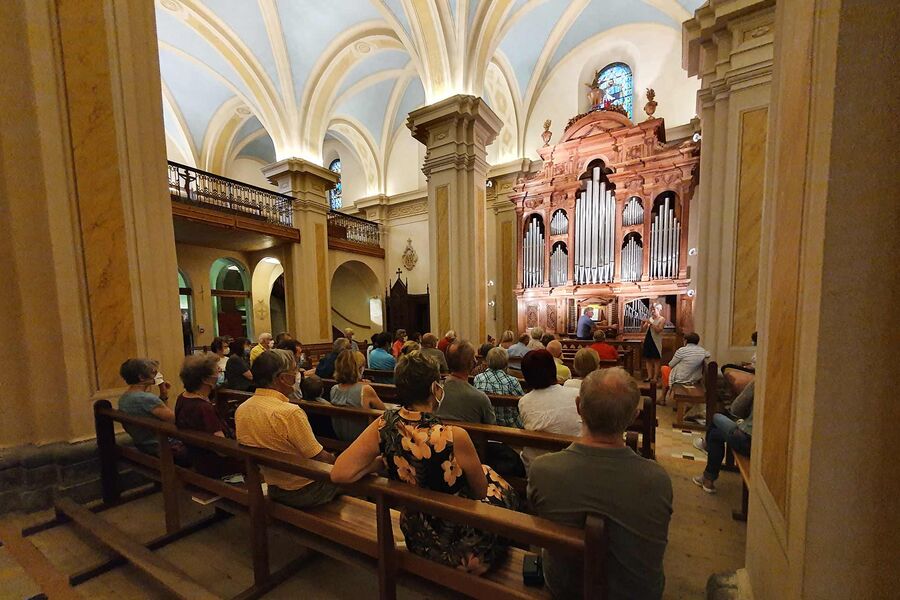 L'orgue à tuyaux de l'église de Manigod