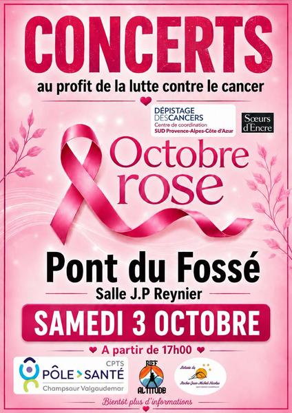 Concert Octobre rose