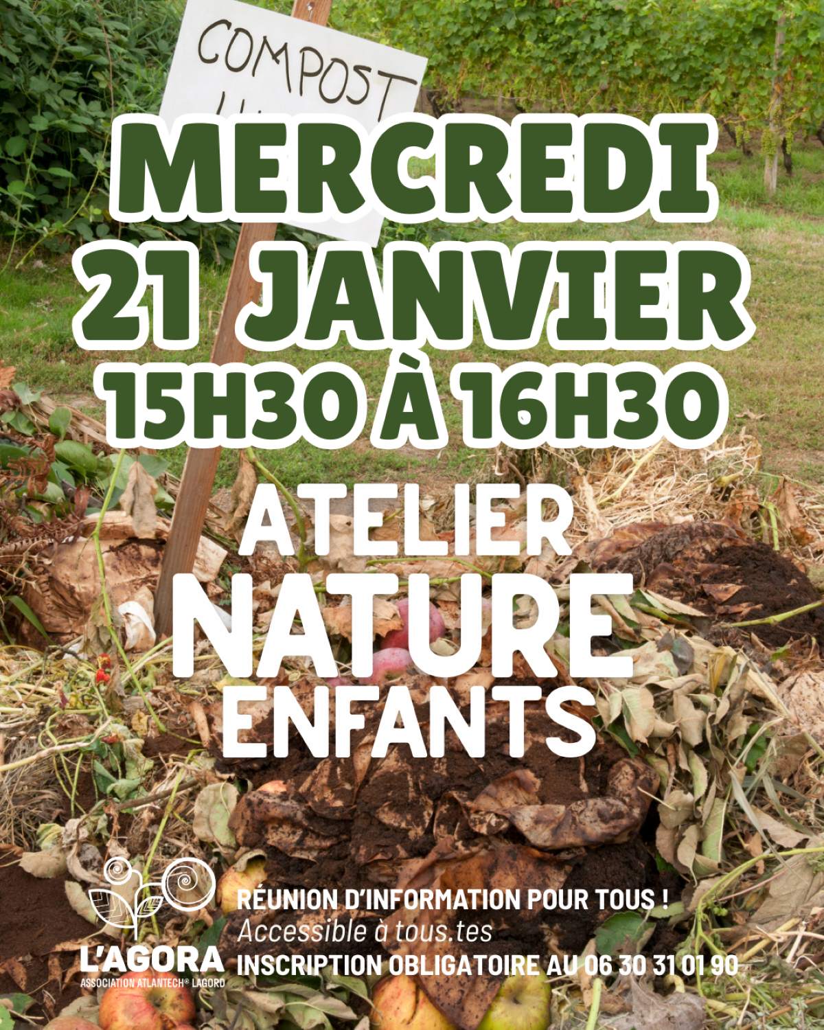 Atelier Enfant "Nature en ville" – Le rôle du compost