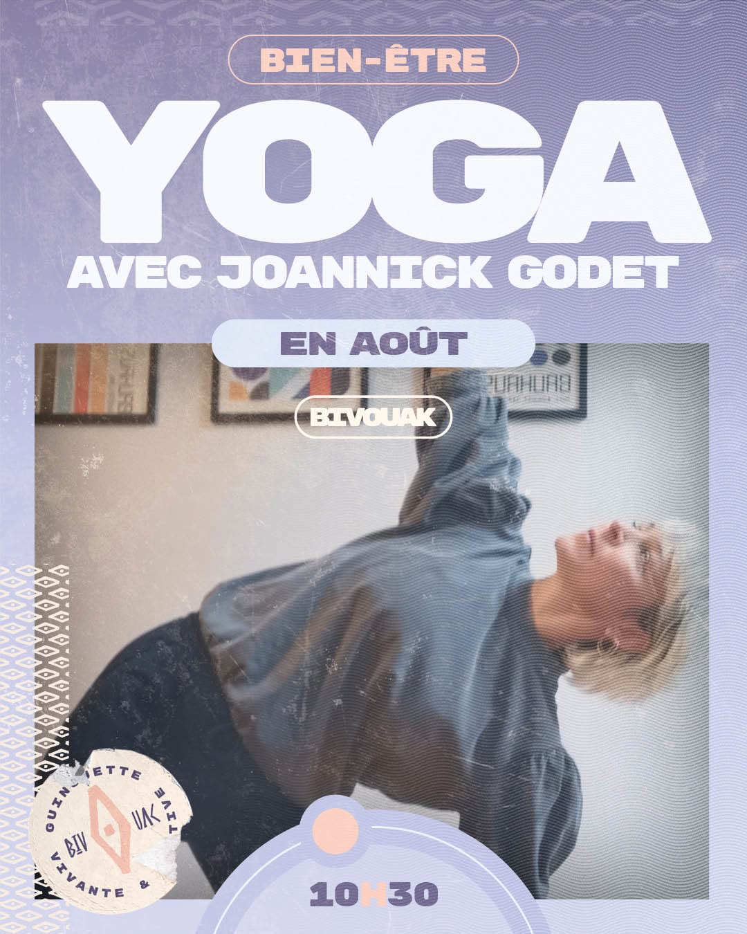 Yoga avec Joannick Godet