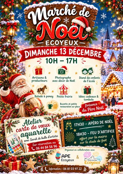 Marché de Noël Écoyeux 2026