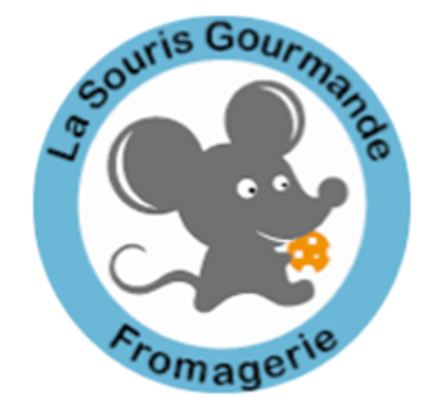 Logo fromagerie souris gourmande