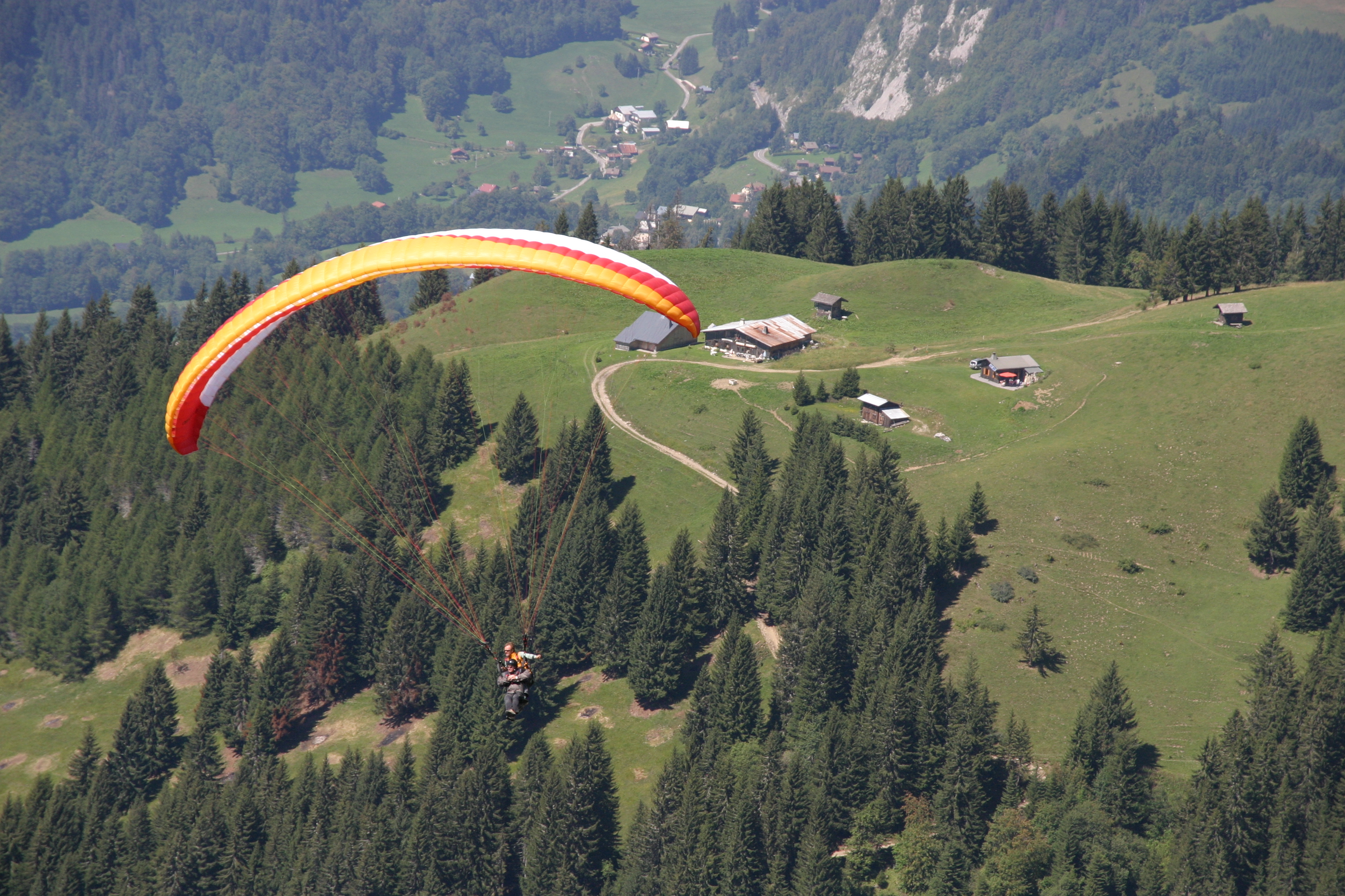 Vol biplace pédagogique