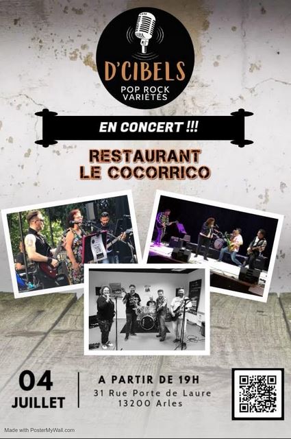 D’Cibels en concert au Cocorrico