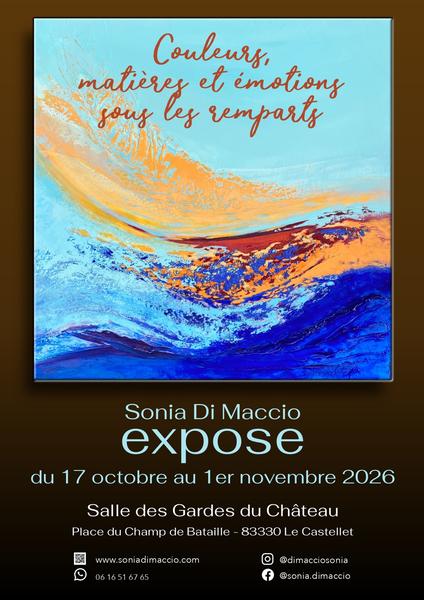 Expositon Sonia Di Maccio_Le Castellet