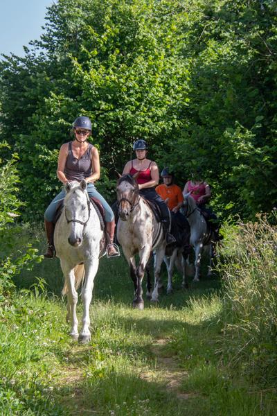Entre ciel et terre - Balades et randonnées à cheval