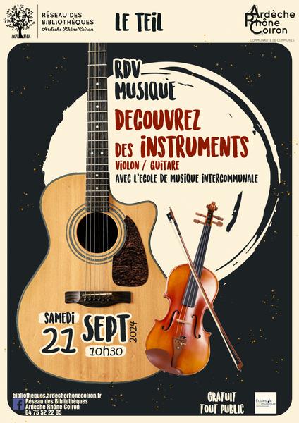 Rendez-vous découverte dinstruments