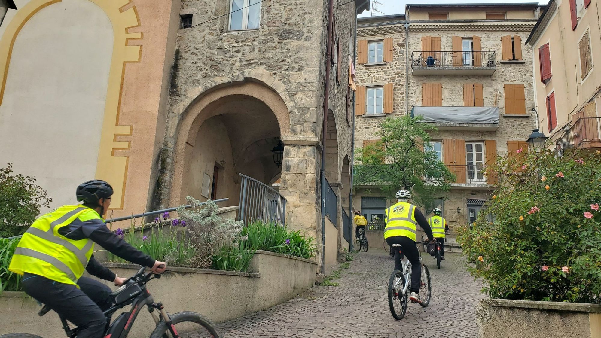 Randonnée vélo des vieilles rues d'Annonay