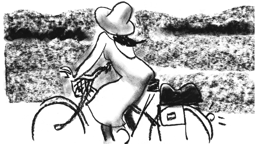 La Grande balade à bicyclette, happening poétique et radiophonique_Aix-en-Provence