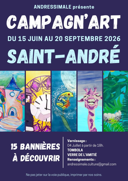 Campagn'art sur les façades des maisons