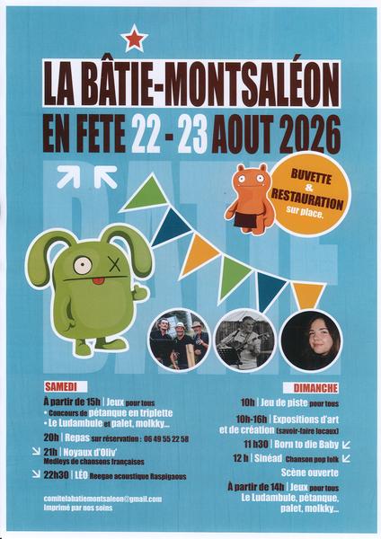 Fête votive de La Bâtie-Montsaléon
