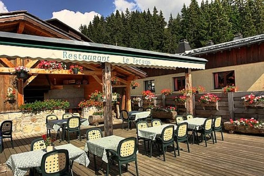 Hôtel Tetras vue terrasse