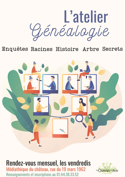 Atelier de généalogie au Châtelet-en-Brie