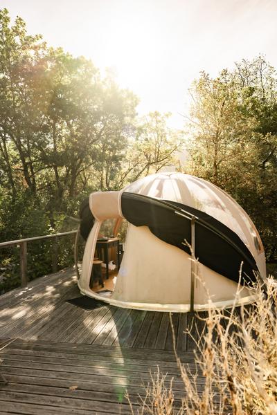 Duo : Wigwam et Dodôme étoilé des Géorennes_Champfromier Duo : Wigwam et Dodôme étoilé des Géorennes_Champfromier