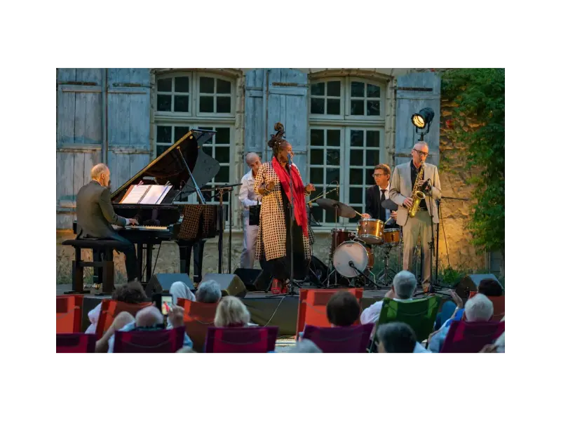 Concert Blues Suzanne Wognin Quartet au Château la Gordonne_Pierrefeu-du-Var
