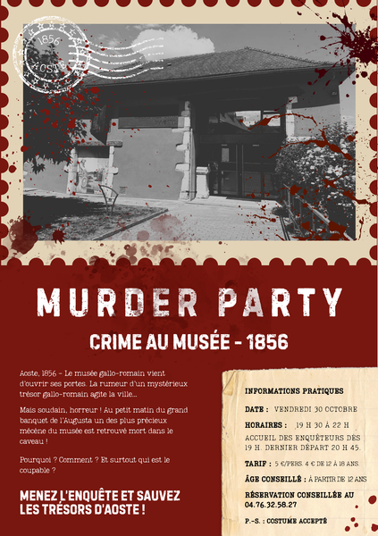 Murder party - Crime au musée - 1856