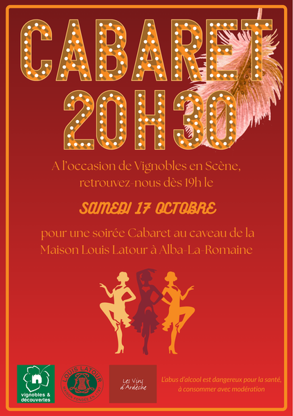 Vignobles en scène : Soirée Cabaret au domaine Louis Latour_Alba-la-Romaine