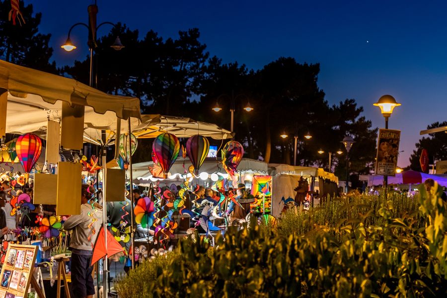 Marché nocturne de La Palmyre
