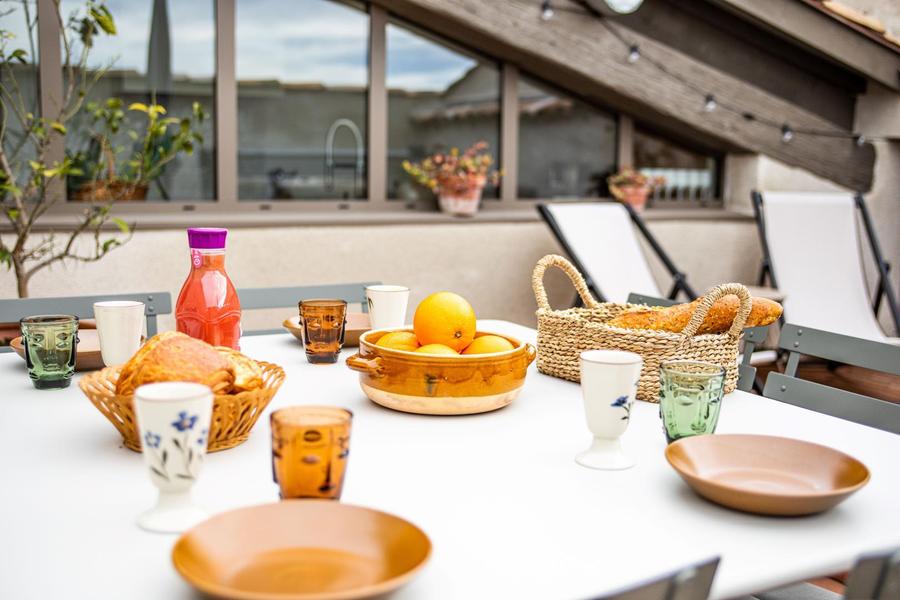 La Terrasse du gîte