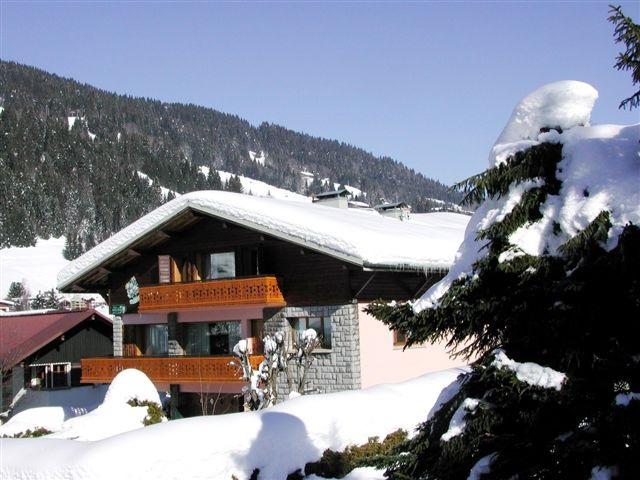 Chalet Holiday vue hiver