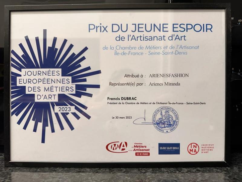 Prix du jeune espoir de l'Artisanat d'Art 