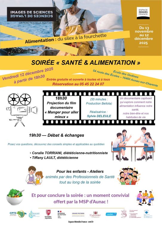Soirée santé, alimentation_Aunac-sur-Charente