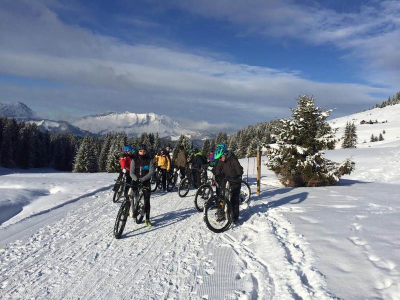 VTT électrique sur neige : l'aventure grand format_Le Grand-Bornand