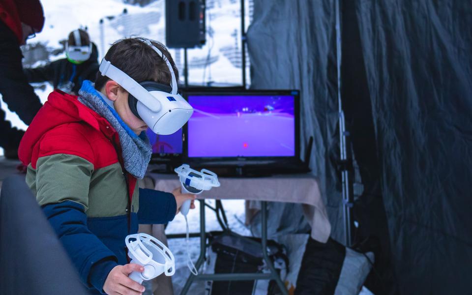 Ski, snowboard et wingsuit en immersion totale VR