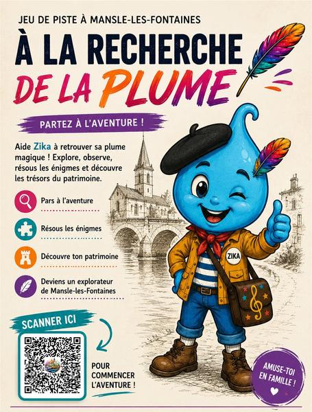 A la recherche de la plume !