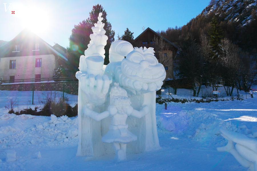 Concours international de Sculpture sur Neige_Valloire