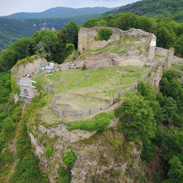 Visite des vestiges du château de St-Germain