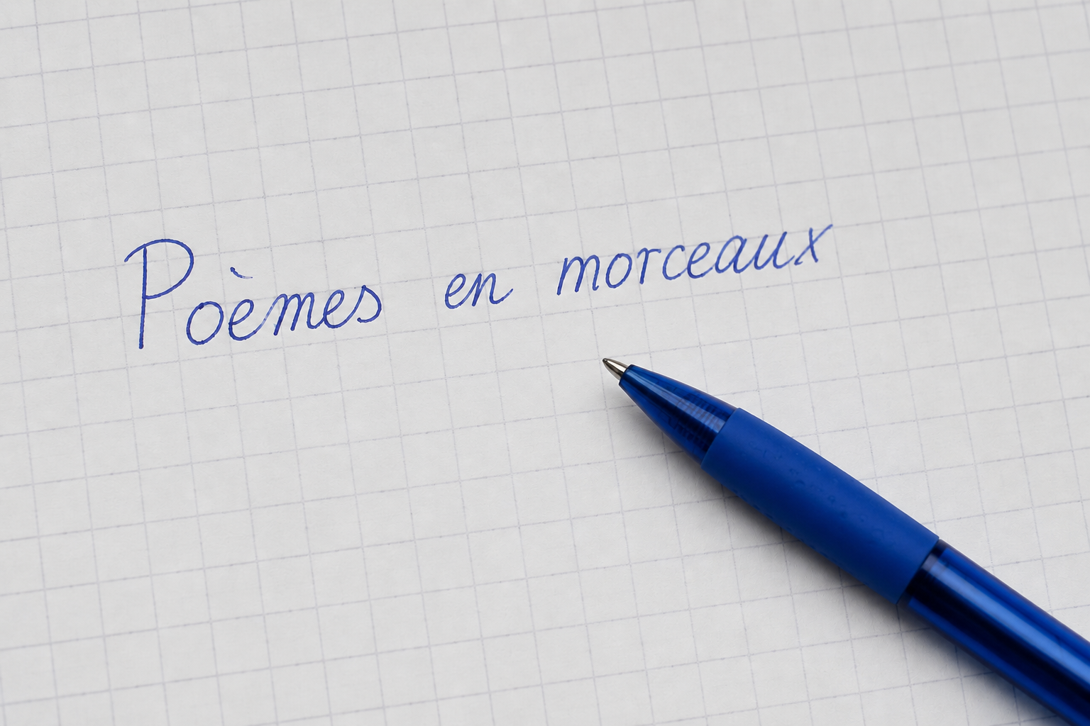 Atelier au Frac - Poèmes en morceaux