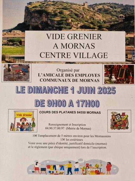 Vide greniers - Mornas>