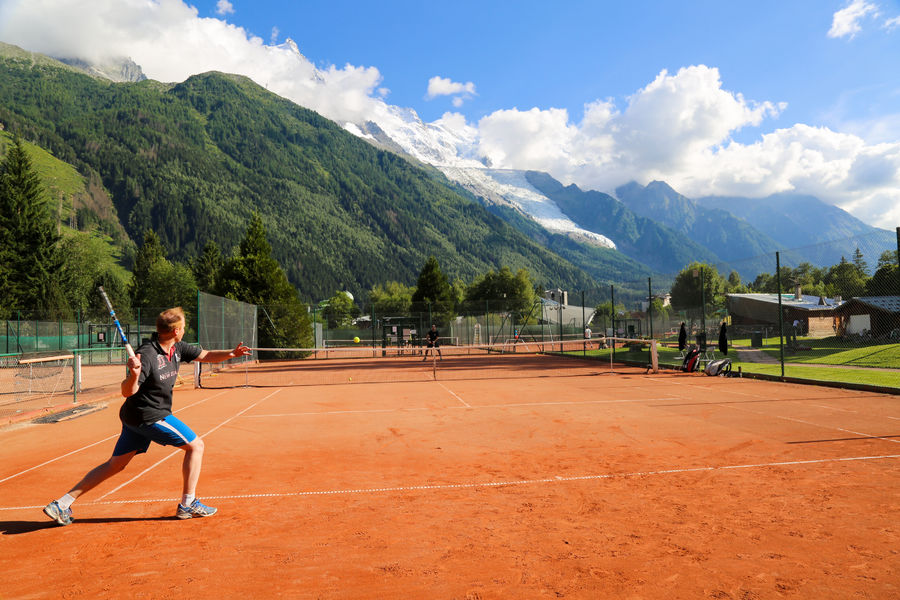 tennis exterieur chamonix