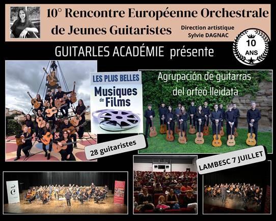 10ème Rencontre Européenne Orchestrale de Jeunes Guitaristes