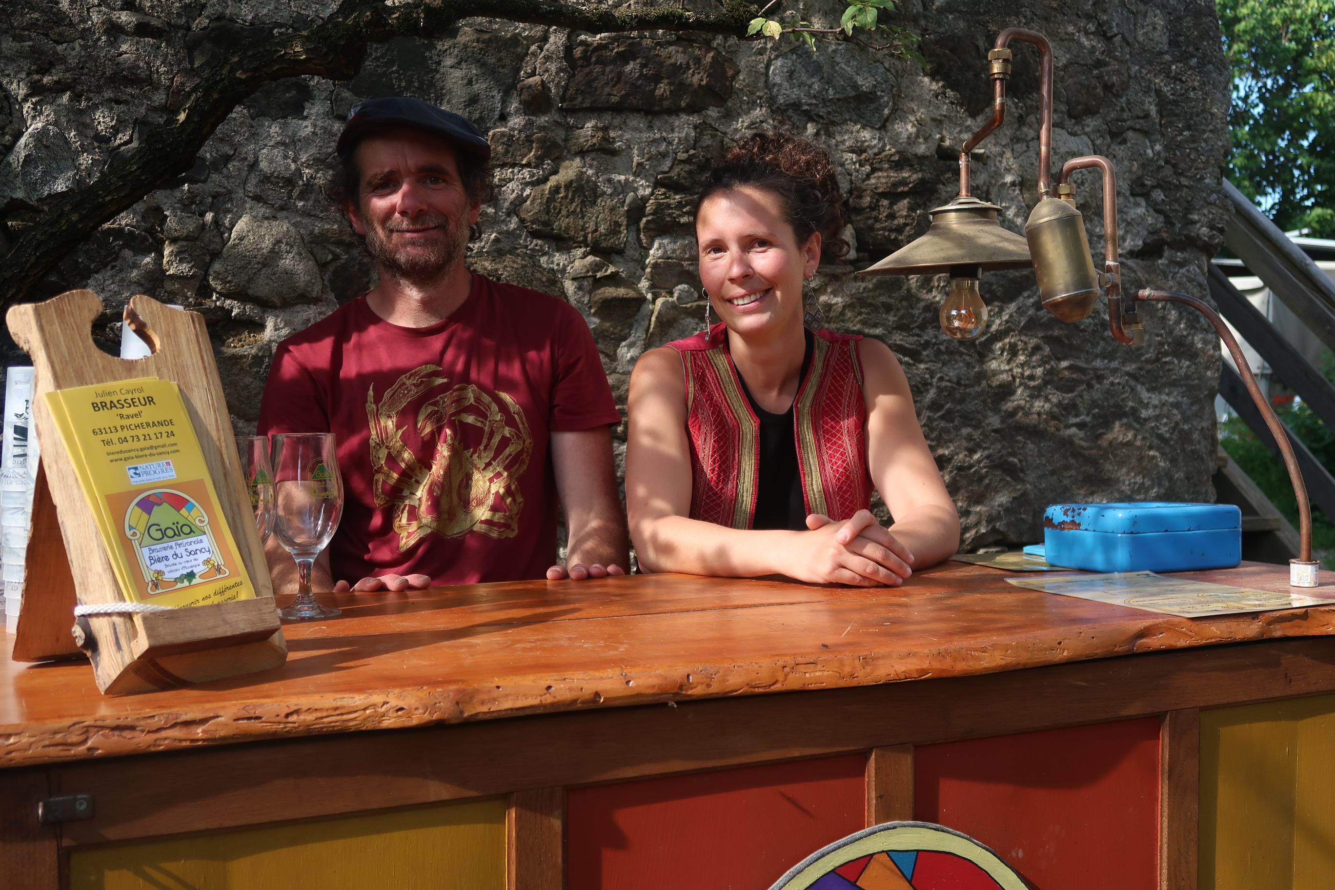 Gaïa Bière du Sancy - Fabrication artisanale à l'eau de source