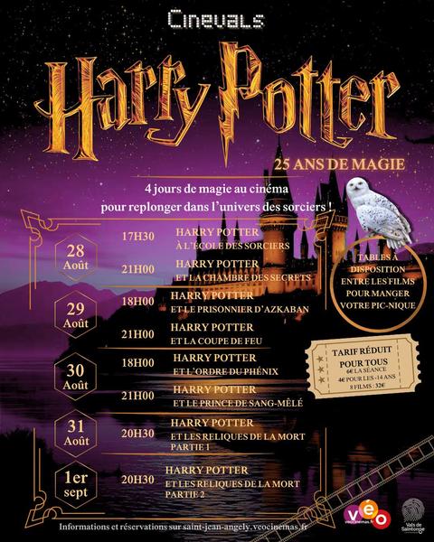 Cinéval :" Semaine Harry Potter"