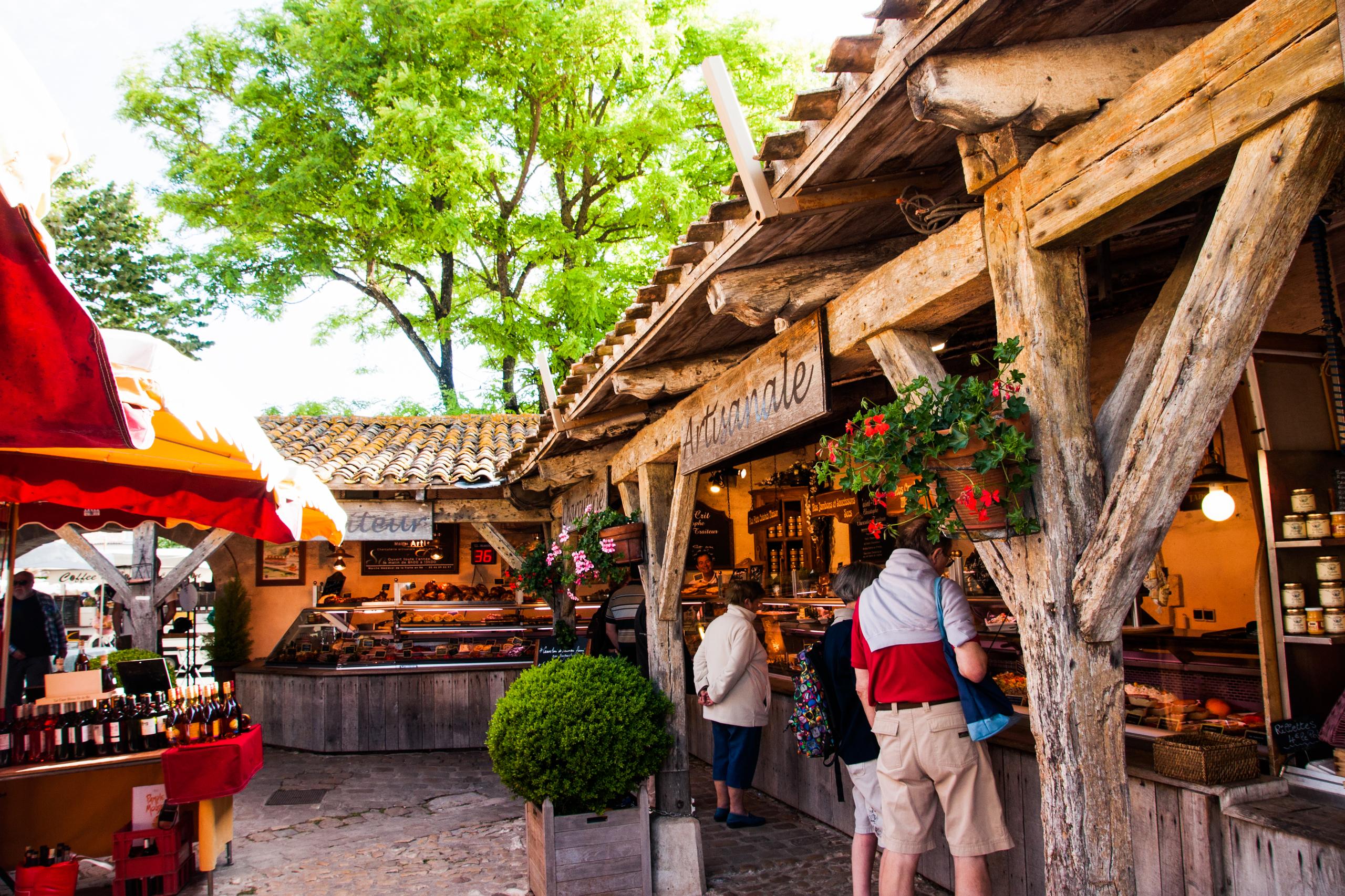 Le marché de La Flotte