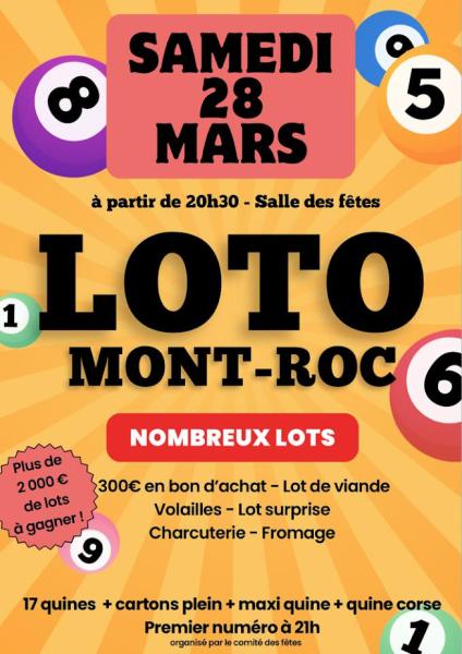 Loto à Mont-Roc