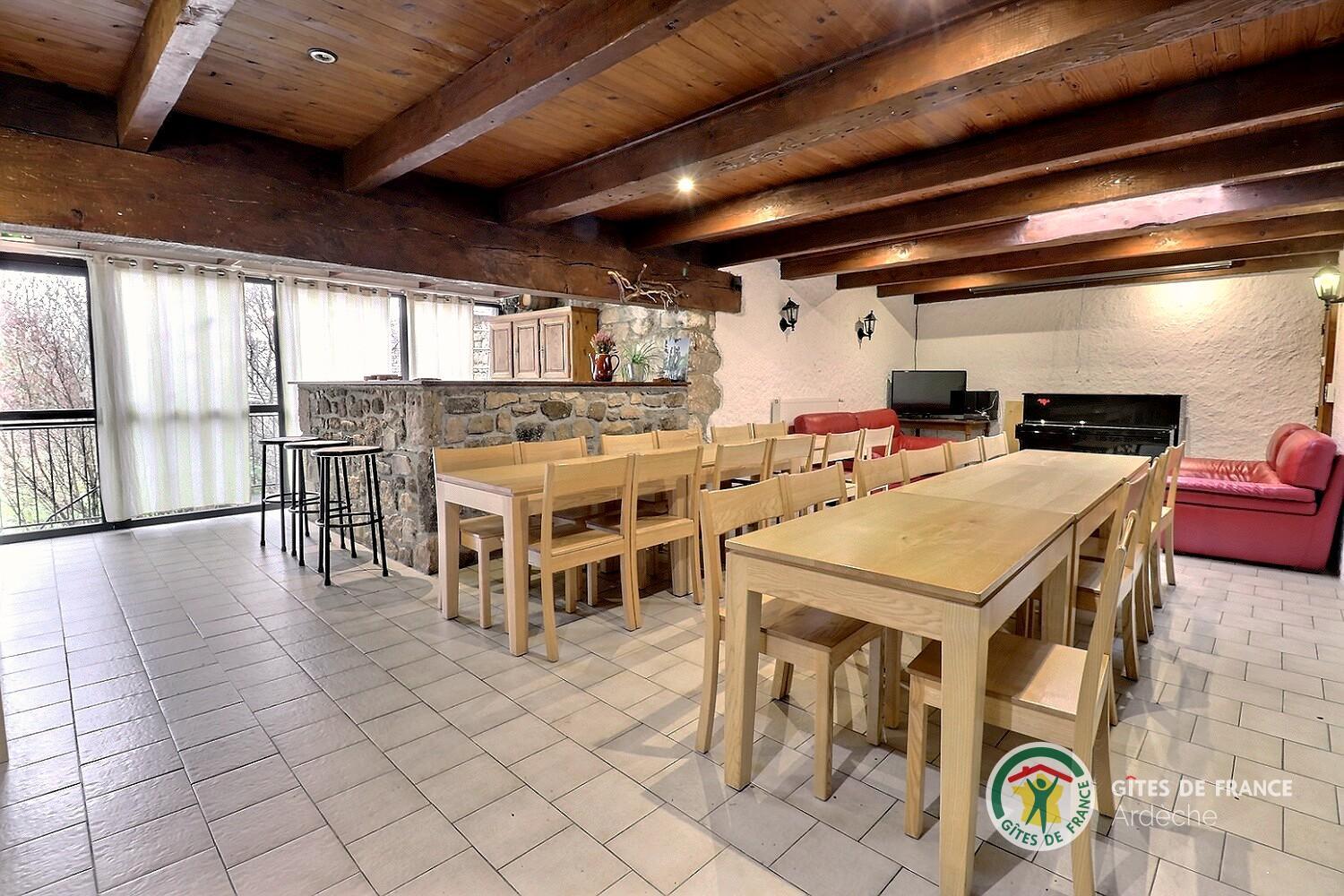 Bâtiment historique Le séjour-salon