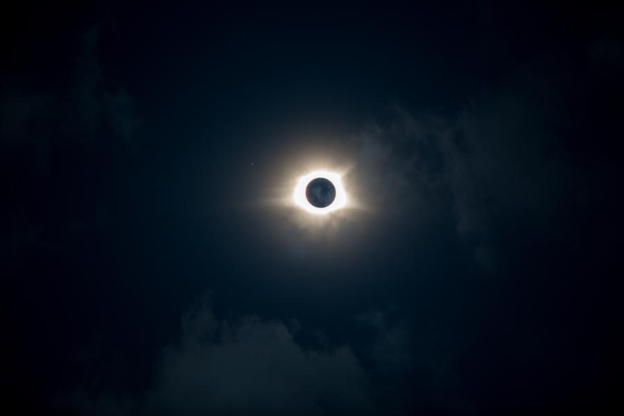 Eclipse totale à Chamrousse