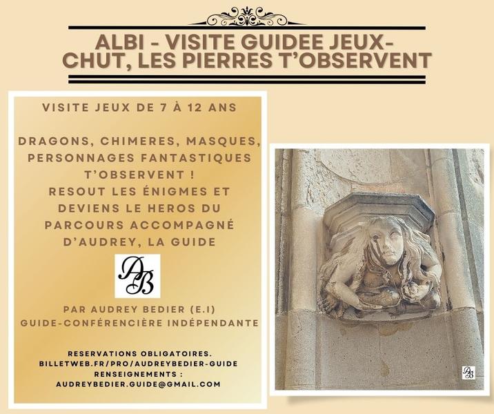 Chut, les pierres t'observent - visite Jeux en Famille