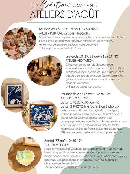 Atelier peinture sur objet décoratif_Roanne