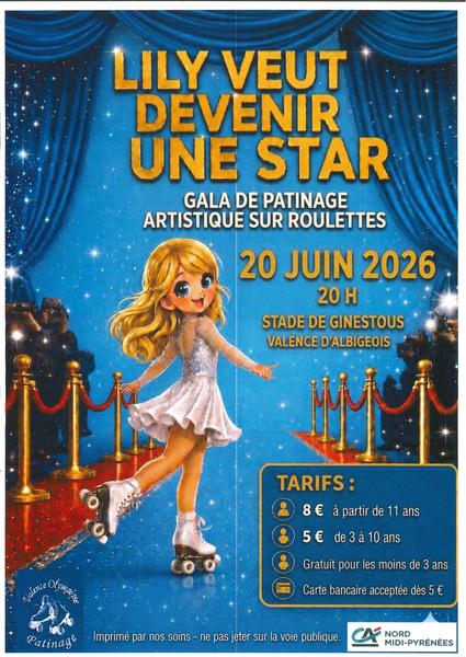 Gala de patinage artistique sur roulettes