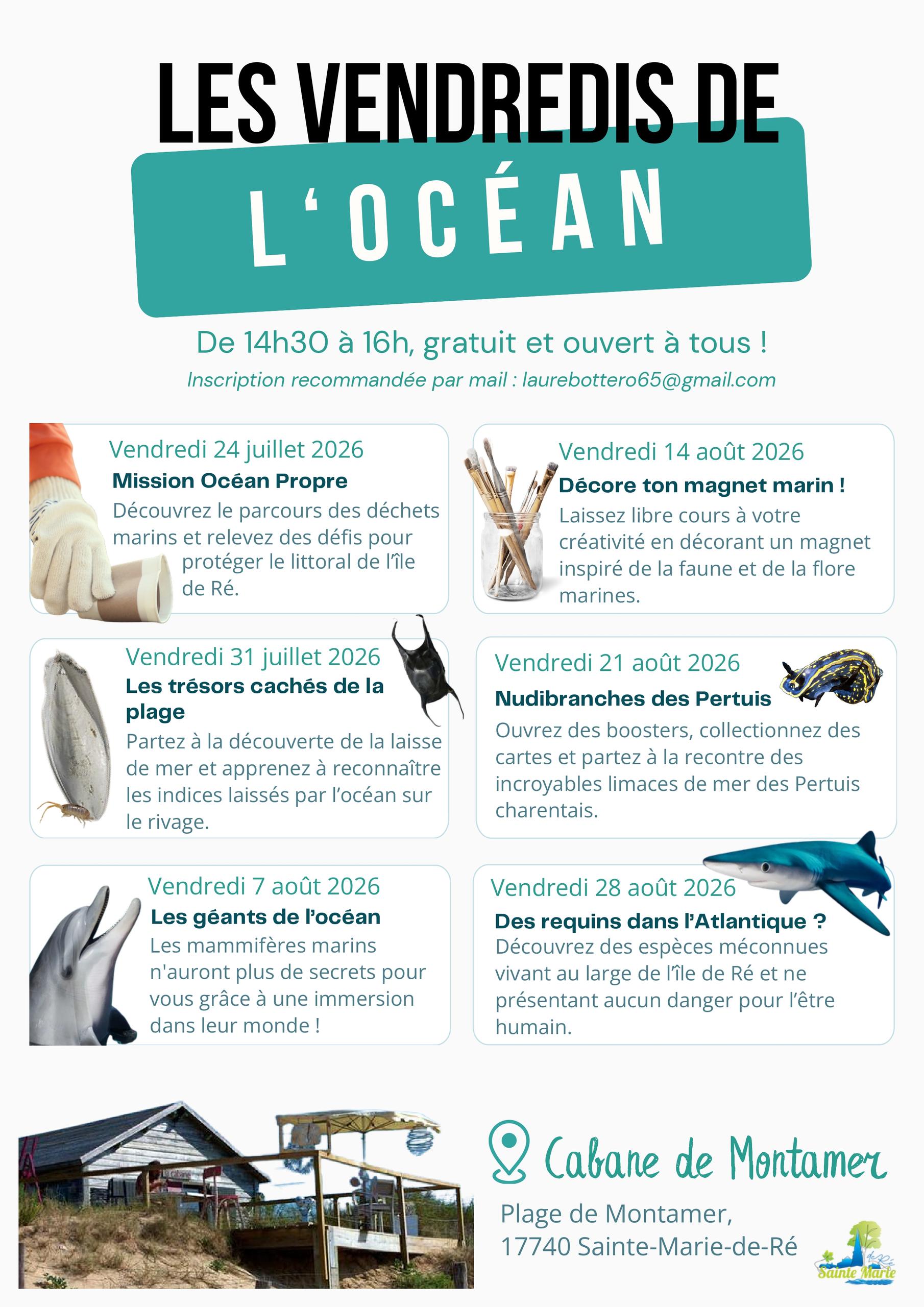 Les vendredis de l'Océan