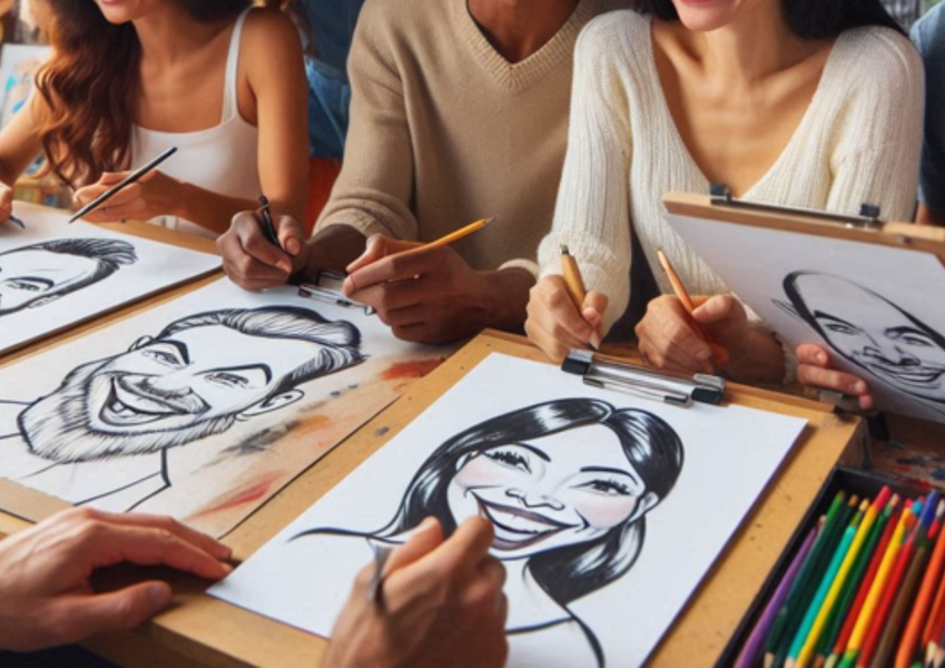 Atelier caricature au RockyPop