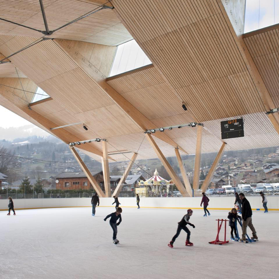 Patinoire - Le jardin de glace