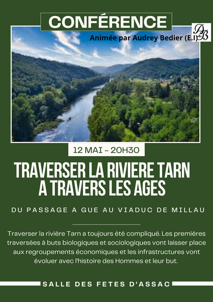 Traverser la rivière Tarn à travers les âges