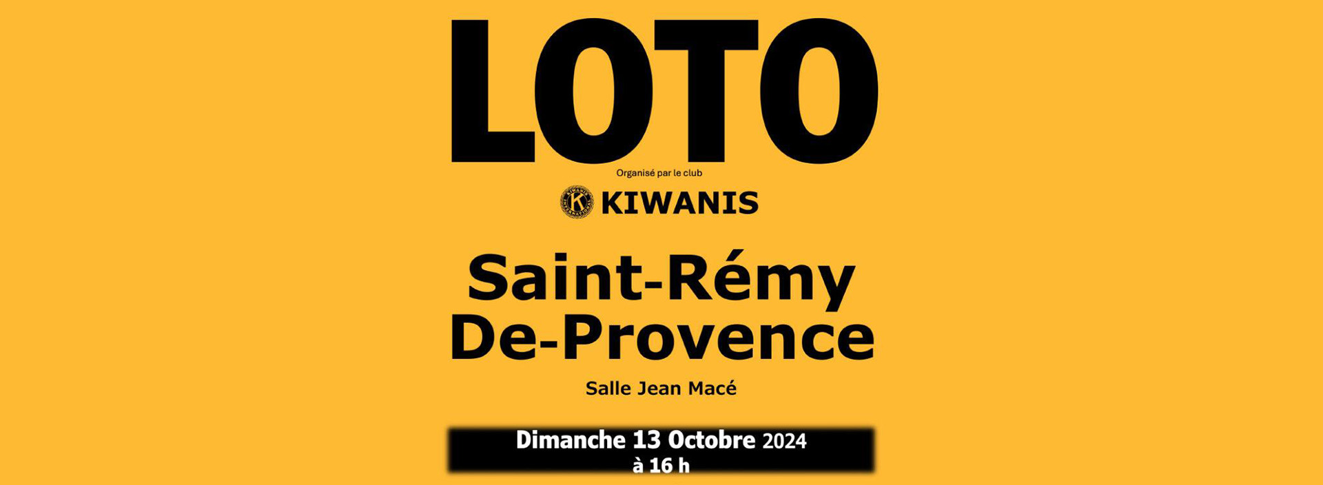 Loto club Kiwanis SRP 13.10.2024