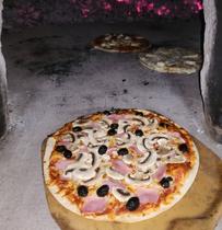 Pizza au feu de bois à l'Auberge de l'Érable_Alpe Du Grand Serre